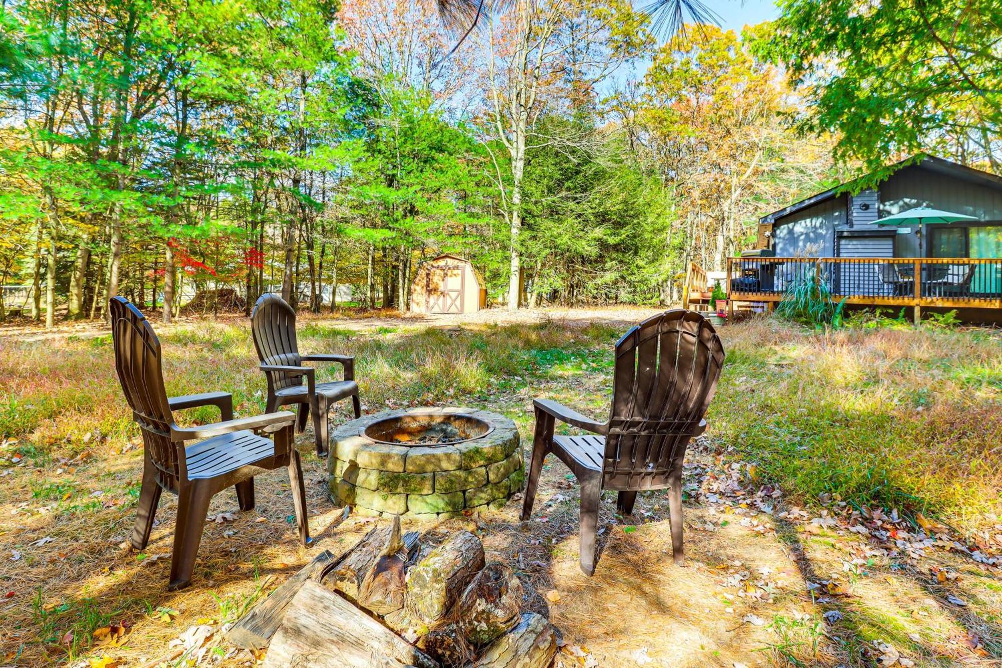 Quaint Jim Thorpe Cabin Retreat, Walk To Beach! Екстер'єр фото